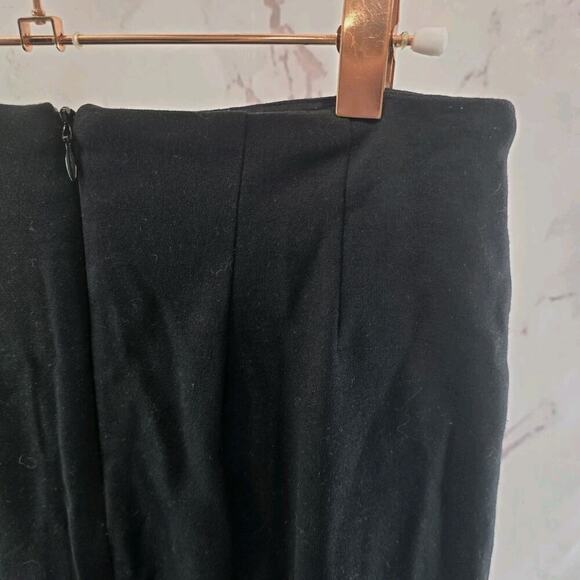 Anthropologie Skirt Womens 4 Small Knee Paneled Tencel Ponte Eva Franco - Picture 11 of 12